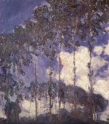 Claude Monet Poplars on the Banks of the River Epte Sweden oil painting artist